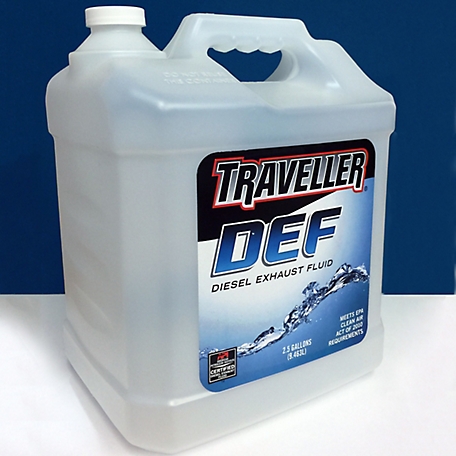 Traveller 2.5 gal. Diesel Exhaust Fluid, 2 Per Case