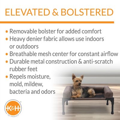 Image showing  Original Elevated Cot Bolster Pet Bed