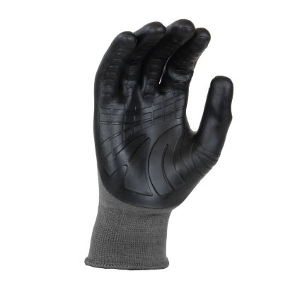 Image showing  Men's Ergo Pro Palm C-Grip Vibration-Dampening Cotton Work Gloves, 1-Pair