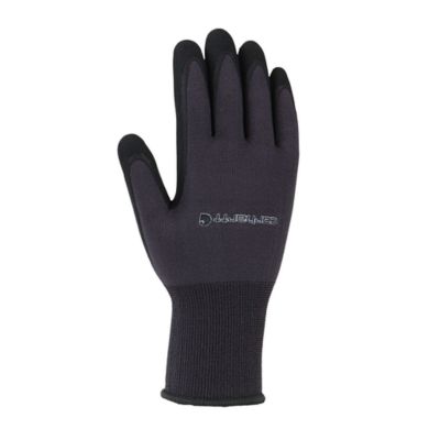 Carhartt Men's Nitrile Grip Gloves, 1 Pair, Rib-Knit Cuffs