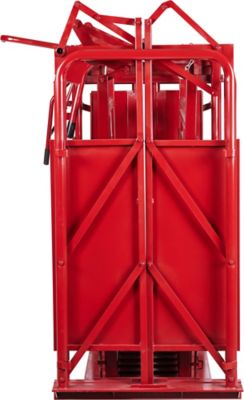 Image showing  CattleMaster Series 6 Heavy-Duty Squeeze Chute with Manual Headgate