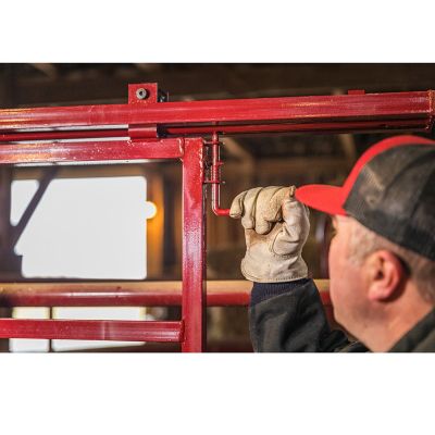 Tarter Sliding Alley Gate, Red