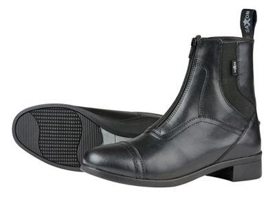 Image showing 0 th Saxon Unisex Kids' Syntovia Zip Paddock Boots