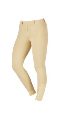 Saxon Women's Knee-Patch Pull-On Schooling Breeches