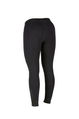 Saxon Women's Knee Patch Pull-On Schooling Breeches