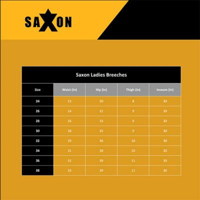 Image showing 2 th Saxon Women's Knee Patch Pull-On Schooling Breeches