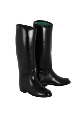 women in rubber riding boots