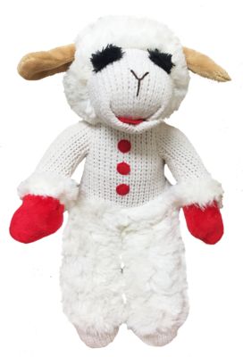 Multipet Standing Lamb Chop Dog Toy, 13 in.