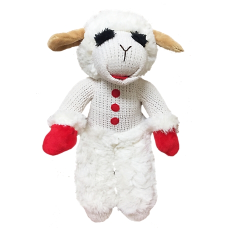 Multipet Standing Lamb Chop Dog Toy, 13 in.