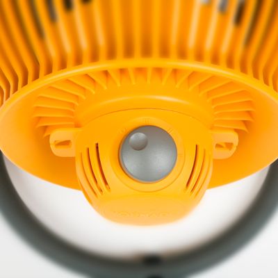 Image showing  16 in. 3-Speed Indoor Heavy-Duty Shop Fan, Yellow