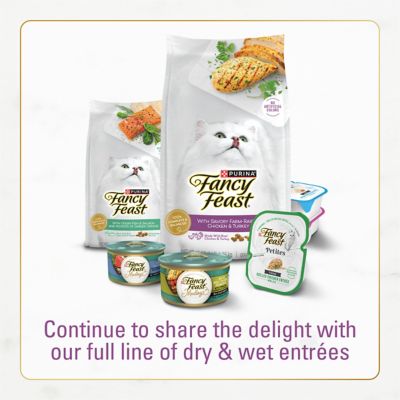 Image showing 8 th Purina Fancy Feast Chicken and Turkey Recipe Dry Cat Food