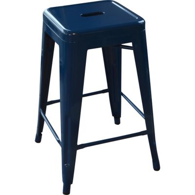 Image showing  Loft Metal Bar Stools, 24 in., 4-Pack