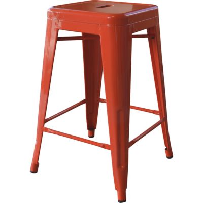 Image showing  Loft Metal Bar Stools, 24 in., 4-Pack