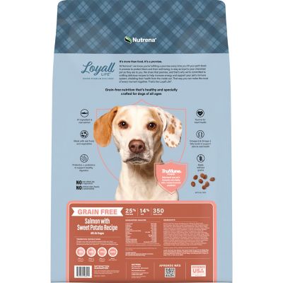 Image showing  Adult Grain-Free Salmon and Sweet Potato Recipe Dry Dog Food, 30 lb. Bag