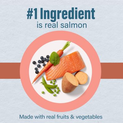 Image showing  Adult Grain-Free Salmon and Sweet Potato Recipe Dry Dog Food, 30 lb. Bag