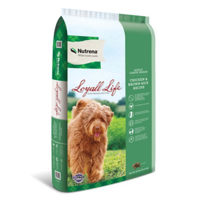 Nutrena Loyall Life Large Breed Adult Chicken and Brown Rice Recipe Dry Dog Food, 40 lb. Bag