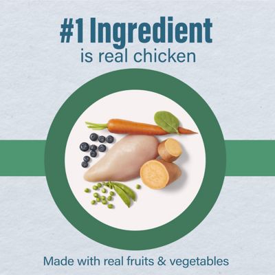 Image showing  Large Breed Adult Chicken and Brown Rice Recipe Dry Dog Food, 40 lb. Bag