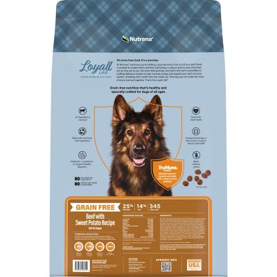 Image showing  All Life Stages Grain-Free Beef and Sweet Potato Recipe Dry Dog Food, 30 lb. Bag