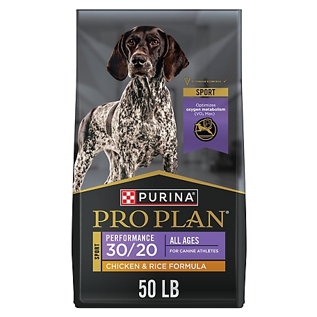 Purina Pro Plan High Calorie, High Protein 30/20 Chicken & Rice Formula Dry Dog Food