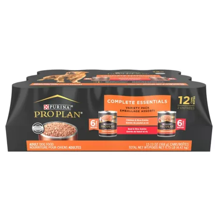 Purina Pro Plan Classic Patés High in Protein for Adult Dogs 12 Count Wet Dog Food