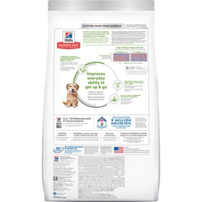 Image showing  Adult 7+ Small and Mini Breed Senior Vitality Chicken and Rice Recipe Dry Dog Food