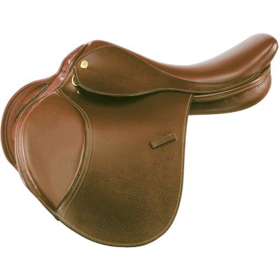 Kincade Youth Leather Close Contact Horse Saddle with Memory Foam Panels