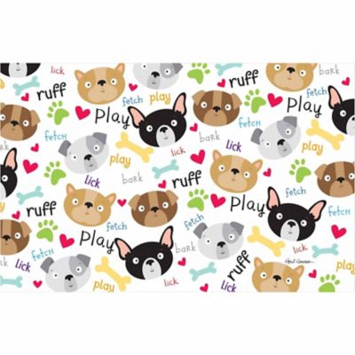 Pawsome Pet Placemats Doggy Placemat Dog Faces At Tractor