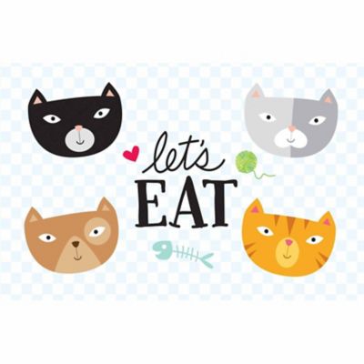 Pawsome Pet Placemats Let S Eat Cat Placemat At Tractor Supply Co