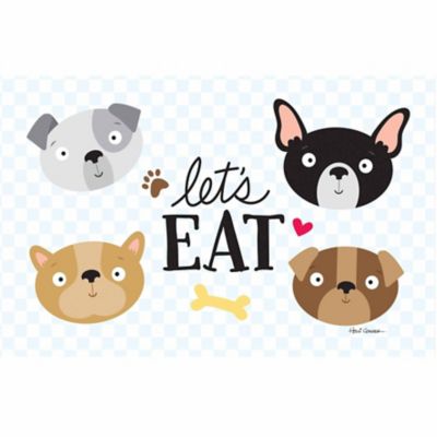 Pawsome Pet Placemats Let S Eat Dog Placemat At Tractor Supply Co