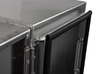 Image showing 6 th Buyers Products 24 x 24 x 30in. Smooth Aluminum Barn Door Underbody Truck Box