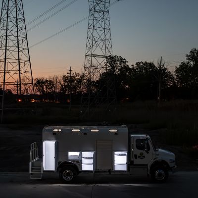 Image showing  144-LED Strip Light with 3M Adhesive Back, 96 in., Clear and Cool