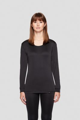 Terramar Women's Thermasilk Pointelle Scoop Neck Shirt at Tractor Supply Co.