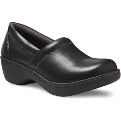 eastland leather clogs