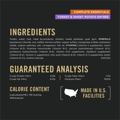 Image showing 7 th Purina Pro Plan Savor Adult Grain-Free Chicken and Turkey Pate Wet Dog Food Variety pk., 13 oz. Can, Pack of 12