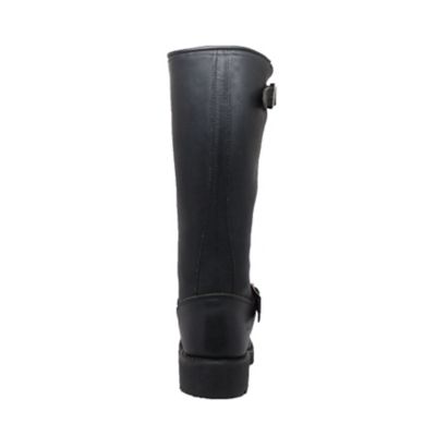 Image showing 3 th Ride Tecs Men's Engineer Round Toe Biker Boots, 16 in., Black