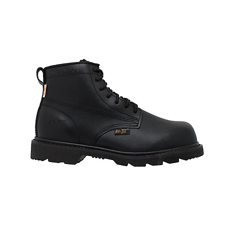 AdTec Men's Composite Toe Work Boots, Black, 6 in. at Tractor