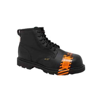 AdTec Men's Composite Toe Work Boots, Black, 6 in.