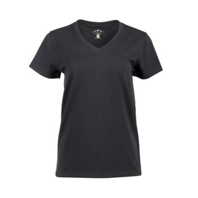 Image showing  Women's Short Sleeve V Neck T Shirt