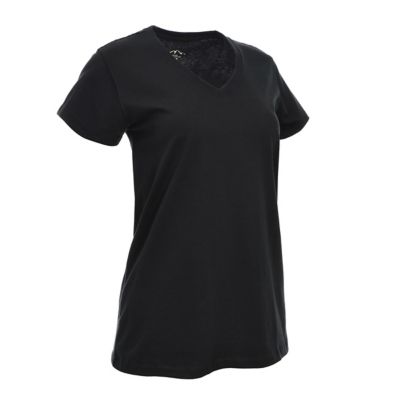Image showing  Women's V-Neck Short-Sleeve T-Shirt