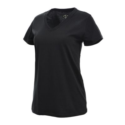 Image showing  Women's V-Neck Short-Sleeve T-Shirt