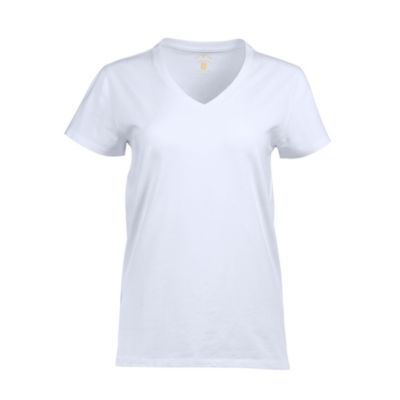 Image showing  Women's Short Sleeve V Neck T Shirt