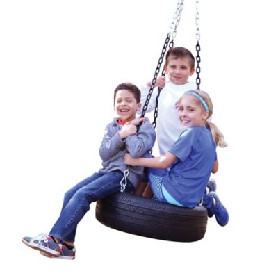 Image showing  Treadz Traditional Tire Swing, 400 lb. Capacity