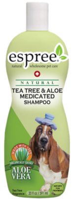 Espree Tea Tree and Aloe Medicated Dog Shampoo, 20 oz.
