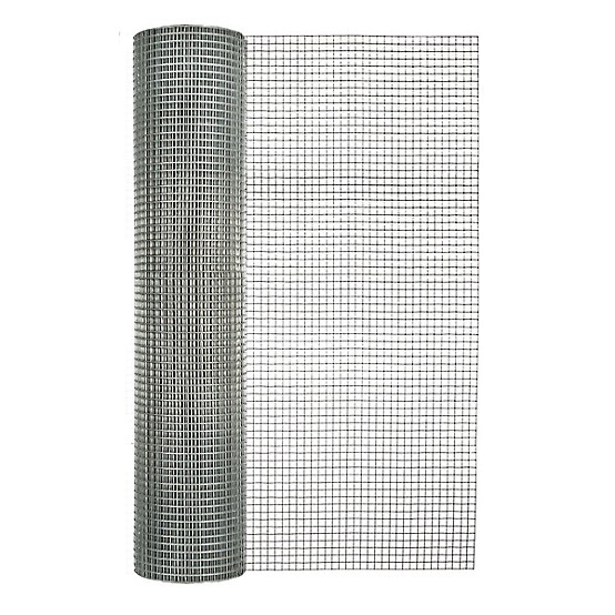 Garden Craft 48 in. W X 25 L Steel Hardware Cloth 1/2 in. W Mesh Garden Craft 48 in. W X 25 L Steel Hardware Cloth 1/2 in. W Mesh