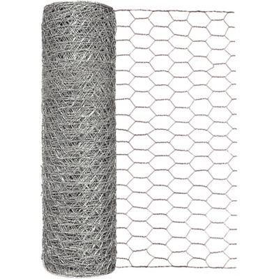 Garden Zone 18in H x 150ft L Poultry Netting with 1in Mesh Opening