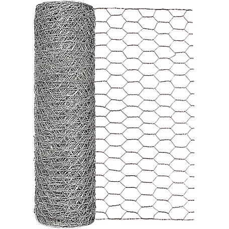 Garden Zone 18in H x 150ft L Poultry Netting with 1in Mesh Opening