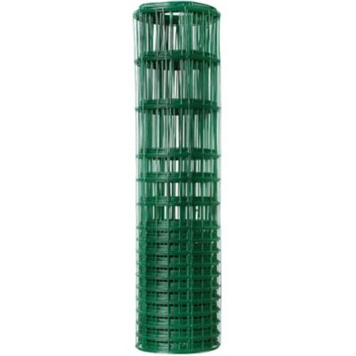 Origin Point 50 ft. x 28 in. Vinyl-Coated Rabbit Guard Welded Wire Fence, Green