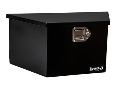 Buyers Products 14 in. Steel Trailer Tongue Truck Box, Black