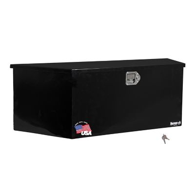 Buyers Products 33.5 in./49 in. Wide Gloss Black Steel Trailer Tongue Truck Box