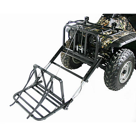 Great Day Custom Cart Front Power Loader 350 lbs Capacity Black PL250 Aluminium Finish 